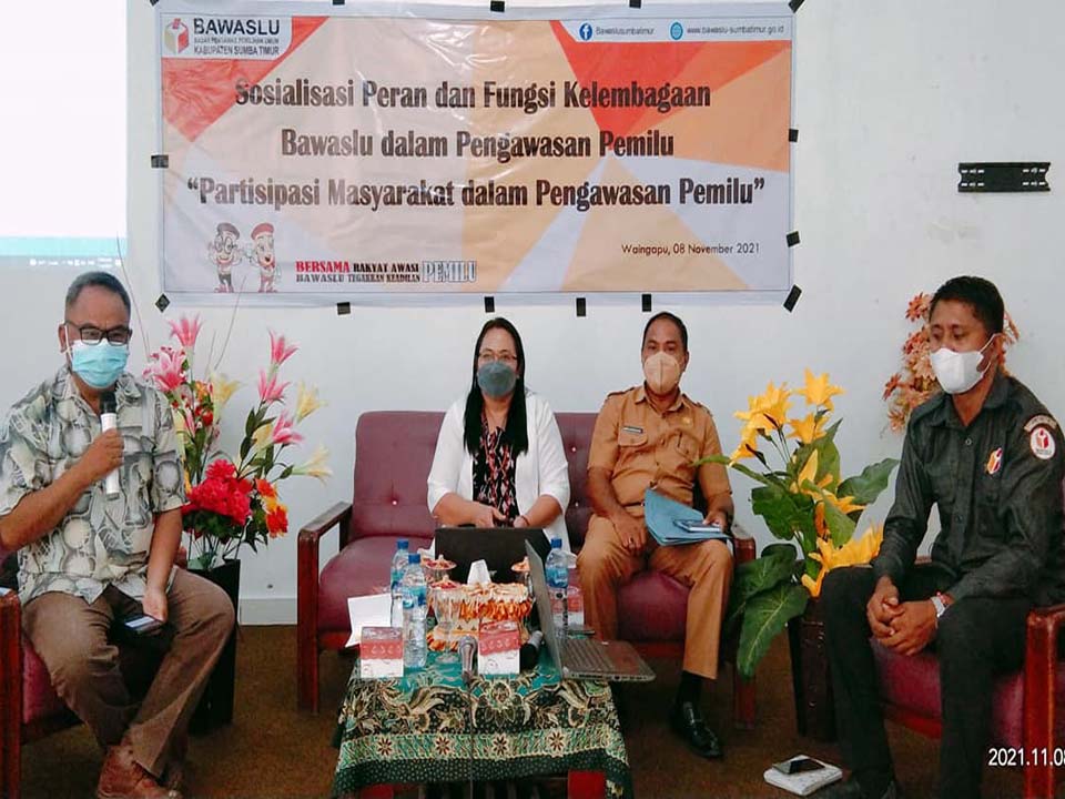 Sosialisasikan Peran Dan Fungsi Kelembagaan Bawaslu Dalam Pengawasan Pemilu