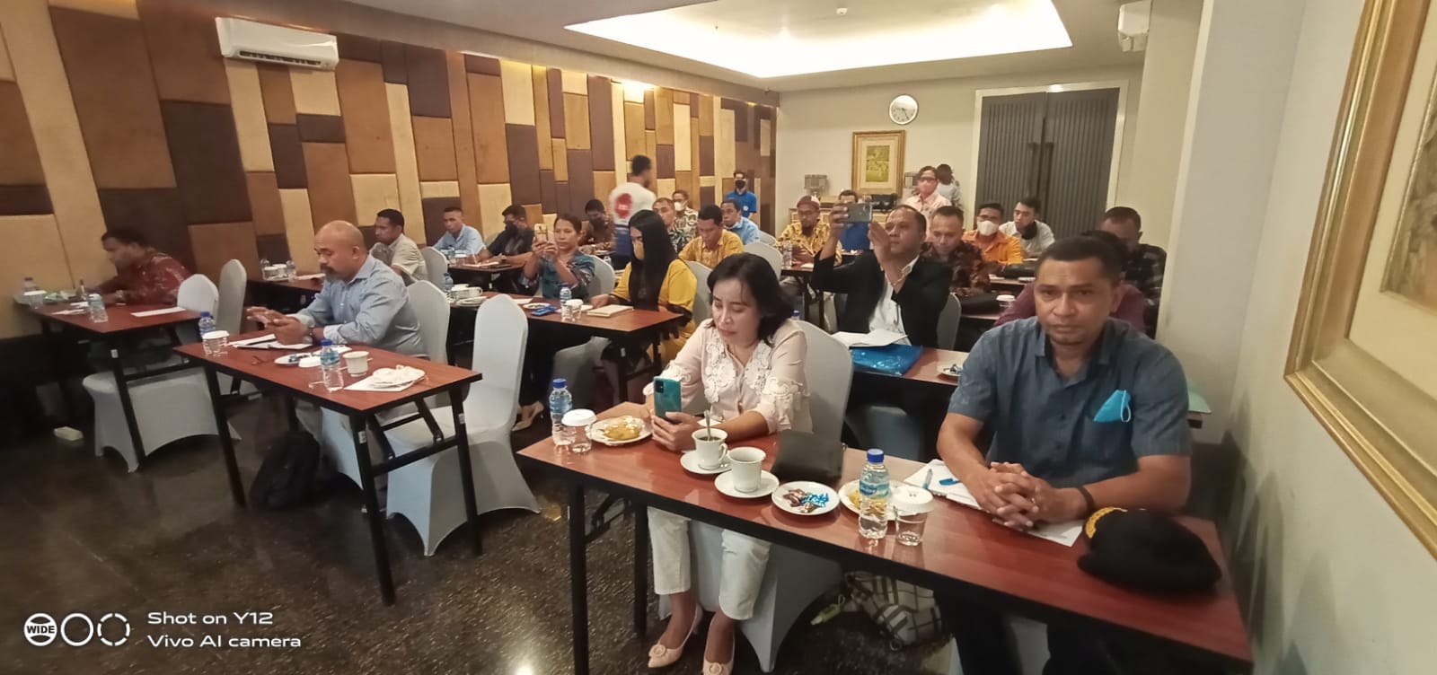 Kegiatan rapat pengelolaan kehumasan, Peliputan dan dokumentasi serta informasi publik