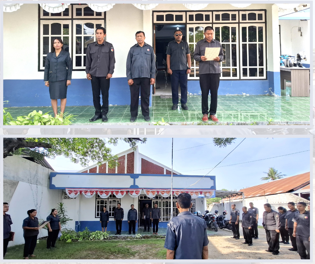 Bawaslu Sumba Timur Gelar Apel Rutin Senin Pagi untuk Meningkatkan Kedisiplinan dan Kekompakan