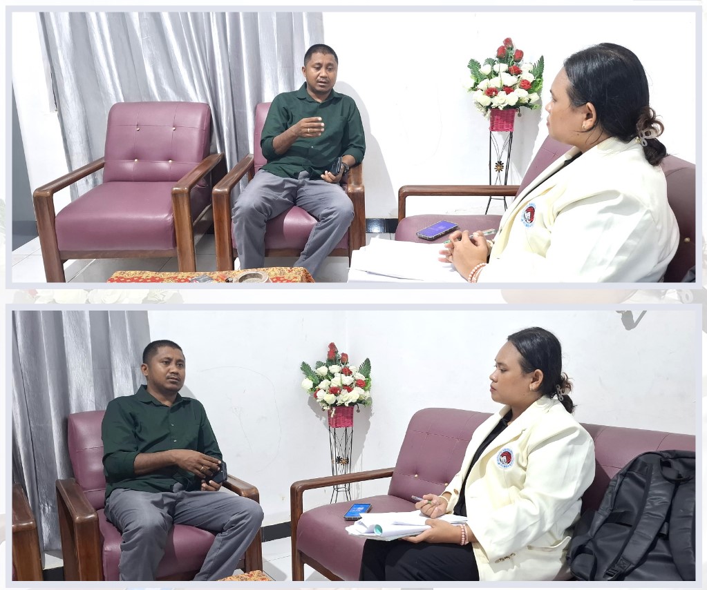 Mahasiswa Hukum Lakukan Penelitian di Bawaslu Sumba Timur