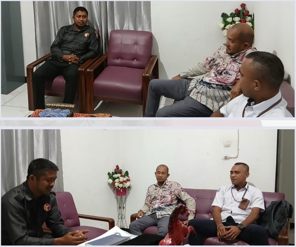 Kunjungan Silahturahmi Pengurus GAMKI Sumba Timur di Kantor Bawaslu Sumba Timur