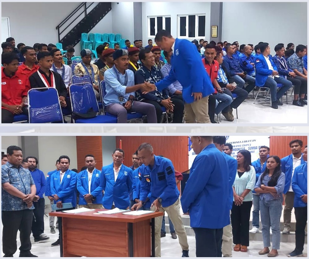 Sinergi dan Dukungan : Anggota Bawaslu Sumba Timur Hadir di Pelantikan DPC GAMKI Sumba Raya