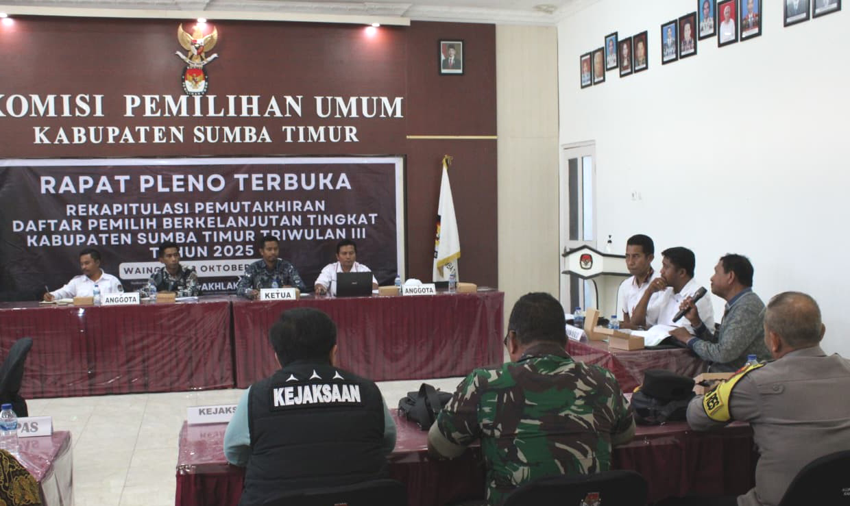 Awasi Rapat Pleno Rekapitulasi PDPB