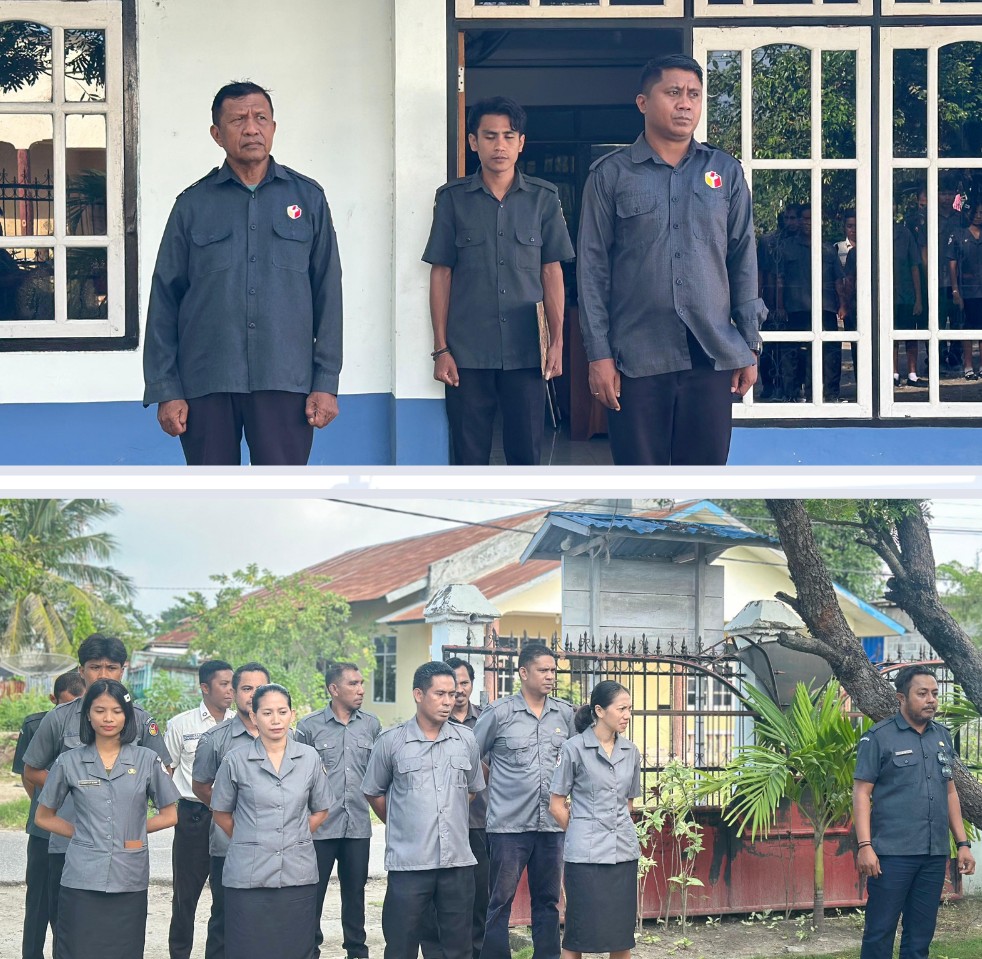 Bawaslu Sumba Timur Gelar Apel Pagi dan Evaluasi Kegiatan