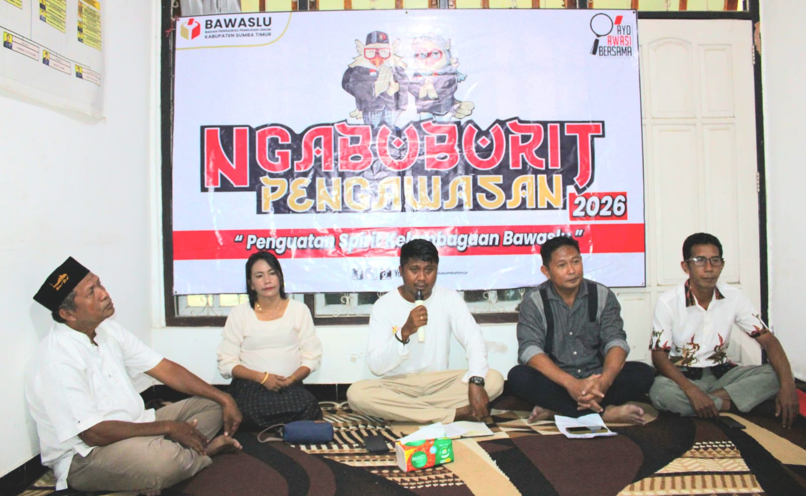 Ketua Bawaslu Sumba Timur Hina Mehang Patalu Buka Ngabuburit Pengawasan Edisi ke-3 