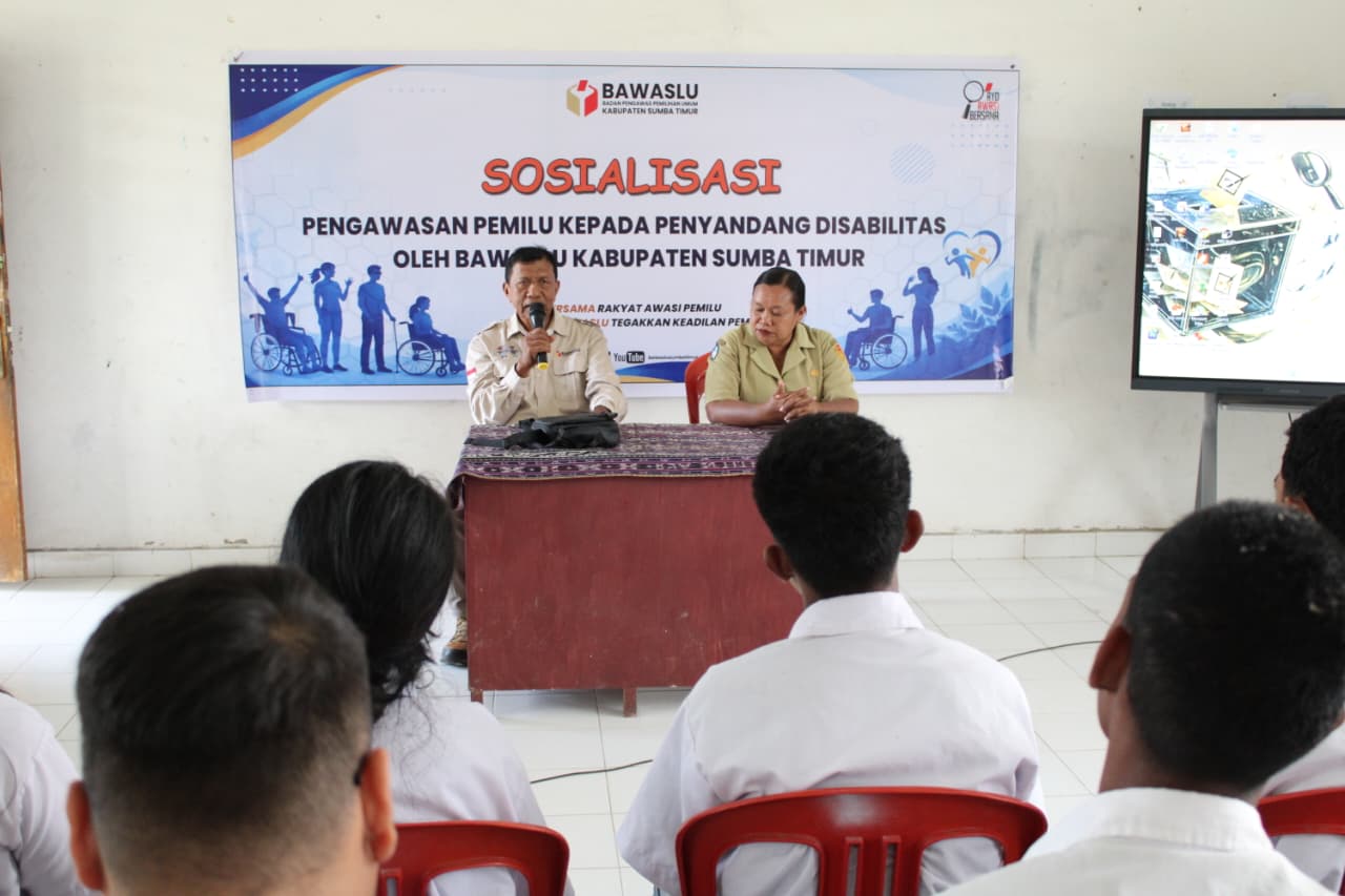 Bawaslu Kabupaten Sumba Timur Dorong Partisipasi Penyandang Disabilitas 