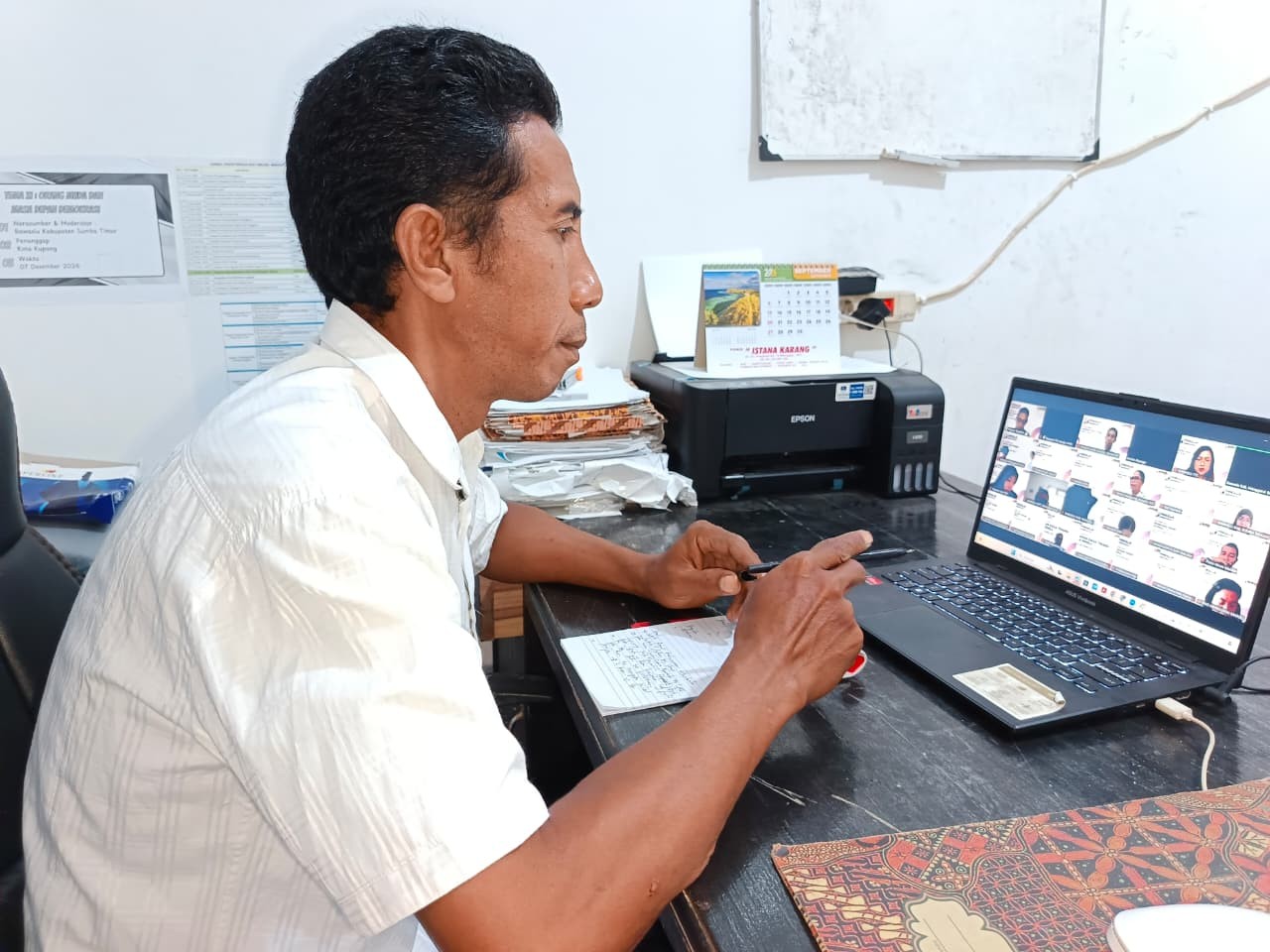 Bawaslu Sumba Timur Ikuti MINGGAR Edisi XVI