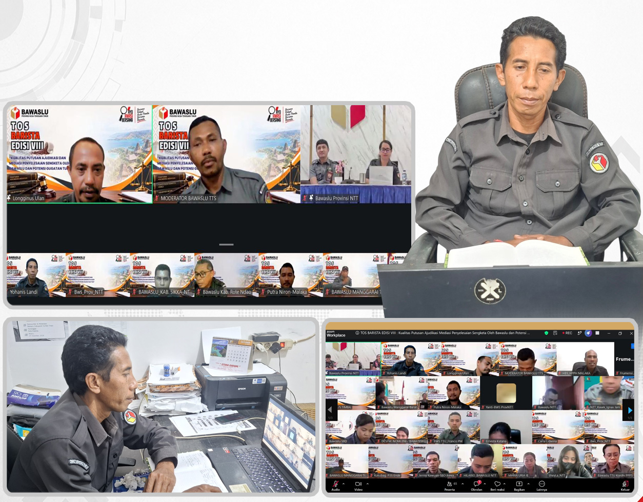  Bawaslu NTT Gelar TOS BARISTA Seri VII