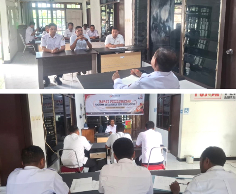 Rapat Pengawasan Pemutakhiran Data Pemilih Berkelanjutan