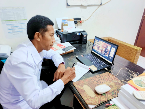 Kordiv P3S Bawaslu Kabupaten Sumba Timur Ikuti Minggar Edisi XIV