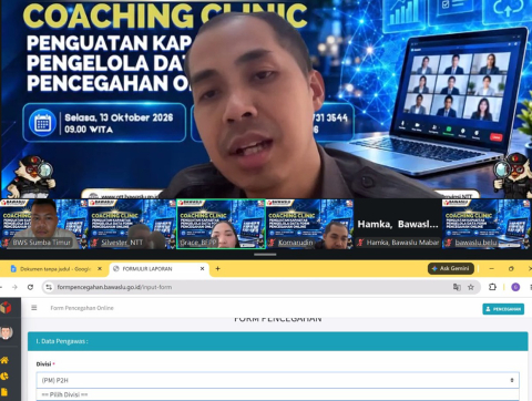 Bawaslu RI Dorong Pengisian Form Pencegahan Online 