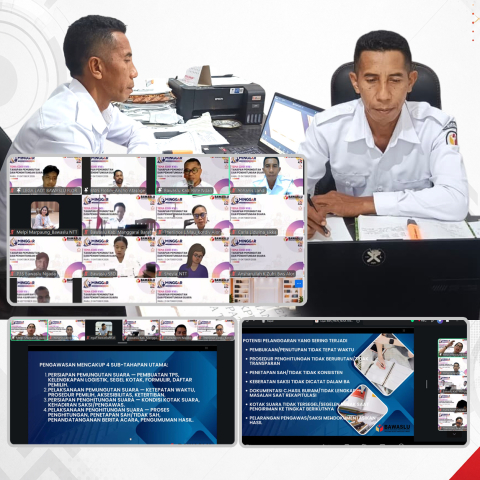 Bawaslu NTT Gelar Minggar Edisi XVII, Bahas Tahapan Pemungutan dan Penghitungan Suara