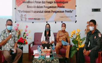 Sosialisasikan Peran Dan Fungsi Kelembagaan Bawaslu Dalam Pengawasan Pemilu