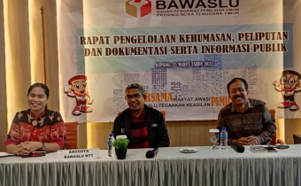 Bawaslu Sumba Timur Berkomitmen Menyajikan Informasi Yang Di Butuhkan Publik