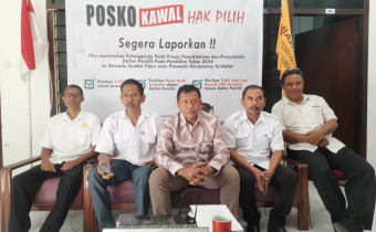 Bawaslu Sumba Timur Buka Posko Kawal Hak Pilih Pilkada 2024