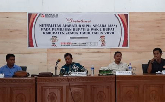 Bawaslu Sumba Timur Gelar Sosialisasi Netralitas ASN