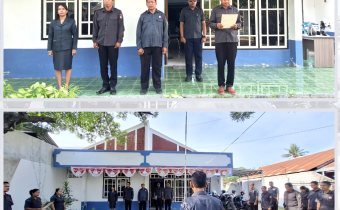 Bawaslu Sumba Timur Gelar Apel Rutin Senin Pagi untuk Meningkatkan Kedisiplinan dan Kekompakan