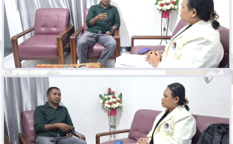 Mahasiswa Hukum Lakukan Penelitian di Bawaslu Sumba Timur