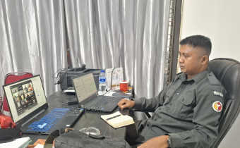 Bawaslu Kabupaten Sumba Timur Ikuti Rapat Daring Pengelolaan dan Pelayanan Data dan Informasi