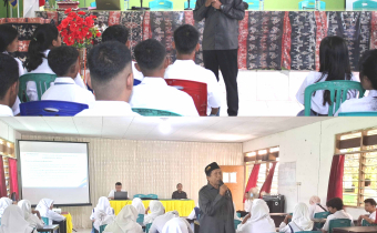 Bawaslu Sumba Timur Gelar “Bawaslu Mengajar” Serentak di SMA Kristen Payeti dan Madrasah Aliyah Waingapu saat MPLS