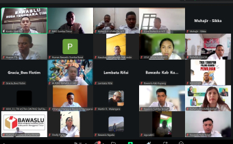 Bawaslu Sumba Timur Hadiri Rapat Assesment Kehumasan