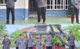 Ketua Bawaslu Sumba Timur Pimpin Apel Senin