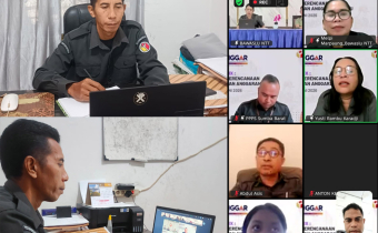 Bawaslu Sumba Timur Ikuti MINGGAR Edisi IX