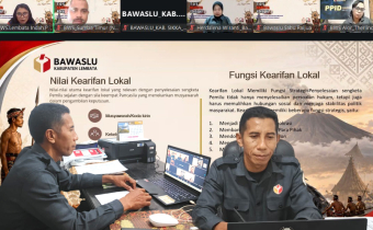 Bawaslu Sumba Timur Ikuti TOS BARISTA Edisi VI